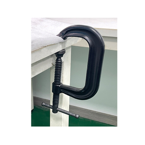 200 mm Drop Forged Alloy Steel G Clamp PTFE-Coated Screw Chemical Reactor Maintenance - Product Image 1