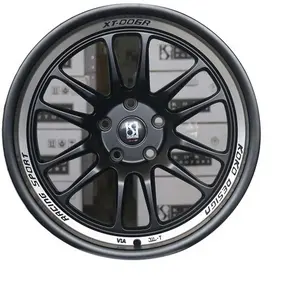 Velg Mobil Hitam Krom 5 Lubang 18 Inci, Velg Mobil