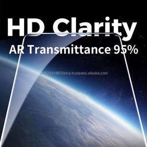 ฟิล์มกระจกนิรภัย HD Clear ป้องกันแสงสะท้อน บางเฉียบ กันกระแทก กันรอยขีดข่วน สำหรับ 17 Pro Max พร้อมอุปกรณ์ติดตั้ง - Product Image 2