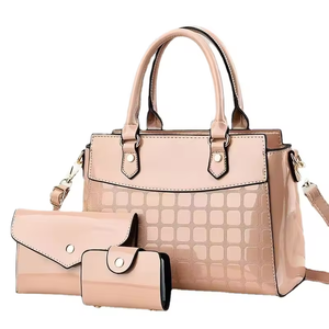 2025 mode PU cuir femmes grande capacité sac fourre-tout Alligator broderie perlée épaule sacs à main ensemble Durable caractéristique - Product Image 1