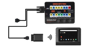 Godiag Gt100 Auto Tool Obd2 Break Out Box Ecu Connector Werken Met Xhorse Vvdi2 Autel Launch Foxwell Apparaten - Product Image 5