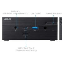 Mini PC para ASUS NUC ExpertCenter PN63 11.ª generación Intel Core i7-11370H i5-11300H i3-1115G4 0.9L WIFI6 WINDOWS 11