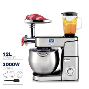 HYR 5KG 12L Stand Boulangerie Gâteau Alimentaire Mélangeur Cuisine Italienne Maison Machine Spirale Pain Commercial Pâte Mélangeur Avec Mélangeur - Product Image 2