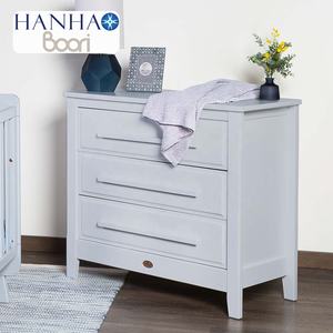 Meuble de chambre à coucher pour enfants Boori, petit modèle blanc, <span class=keywords><strong>en</strong></span> bois assemblé, <span class=keywords><strong>commode</strong></span> à <span class=keywords><strong>tiroirs</strong></span> - Product Image 4