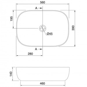 Scarabeo Glam lavabo lavabo Design elegante per il bagno di lavoro - Product Image 3