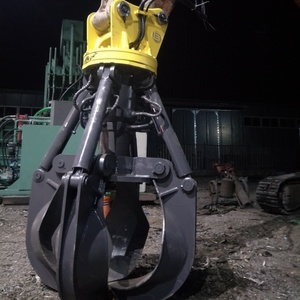 Agarre hidráulico duradero de la chatarra de la placa de acero para el patio de reciclaje dirigido del excavador 20ton a 30ton - Product Image 3