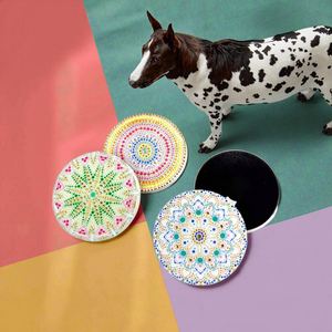 Sous-verres en céramique faits main tendance, style classique, isolants thermiquement, résistants à l'usure, motifs imprimés pour tapis et plaques de sublimation - Product Image 2