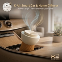 Diffuseur d'arômes automatique sans eau, portable, pour huiles essentielles, voiture, maison, 20 ml, rechargeable, type C, Crearoma