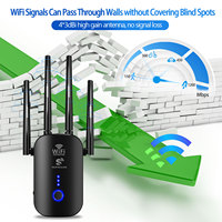 Nuevo Amplificador de Señal WiFi 2023 de Doble Banda 1200Mbps, Potenciador de Velocidad de Red para Congelador, Router Inalámbrico con Redes GPRS IP POE