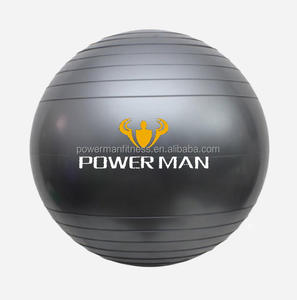 POWERMAN FITNESS Bola Yoga Anti-Pecah Profesional, Bola Latihan Tugas Berat dengan Kapasitas 2000lbs untuk Kekuatan Inti & Stabilitas - Product Image 4