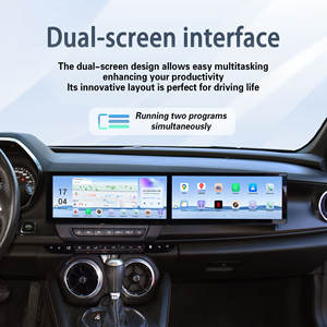 Radio de Coche Android de Pantalla Dual de 26 Pulgadas para Chevrolet Camaro 2016-2019, Navegación GPS, Reproductor Multimedia Inalámbrico Carplay, Unidad Principal - Product Image 4