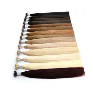 Extensions <span class=keywords><strong>de</strong></span> cheveux humains Luxsea Nano Rings Micro Links, blond naturel, micro-<span class=keywords><strong>perles</strong></span>, boucles, cheveux raides européens - Product Image 4