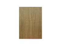 Portamenús de Restaurante al por Mayor, Carpeta de Menú de Alta Calidad, Tamaño A4 A5, Carpetas de Menú con Aspecto de Madera y Encuadernación con Tornillos