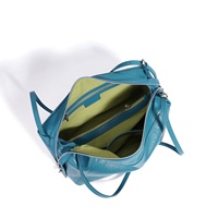 Bolso de Hombro de Cuero Genuino Minimalista Personalizado OEM para Mujer, Bolso de Mano de Cuero Versátil de Gran Capacidad para Uso Diario