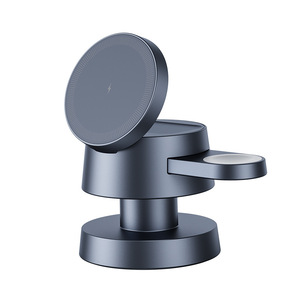 Özel Logo 15W manyetik kablosuz şarj masa lambası cep telefonları için çok fonksiyonlu entegre masa lambası 15W çıkış gücü - Product Image 3