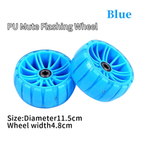 Haute qualité diamètre 116mm enfants roue multicolore enfants Skateboard roues Skateboard roues enfants accessoires