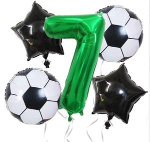 Set de Decoración para Fiesta de Fútbol Americano, Globos con Número de 32 Pulgadas, Material de Papel de Aluminio Grueso, Ecológico y Duradero para Adolescentes - Product Image 2
