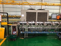 Machine d'anneautage de haute précision Hangao pour tuyaux en acier inoxydable, contrôlée par PLC, 380V/410V/415V, longue durée de vie