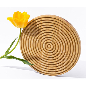 Round Wood <b>Trivet</b> <b>Kitchen</b> Hot Pot Holder Mat <b>Trivets</b> for Pots and Pans - Product Image 1