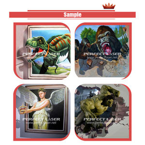 Imprimante murale intérieure à tête unique Perfect Laser, machine de peinture murale numérique haute précision pour la publicité, la décoration intérieure - Product Image 3