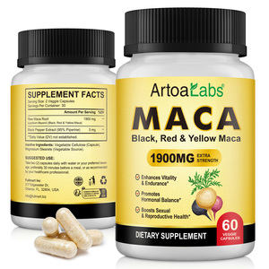 ArtoaLabs Private Label 1900mg Maca-Wurzelextrakt-Kapseln Fördert Vitalität und Verbessert die Reproduktive Gesundheit Maca-Kapseln für Erwachsene - Product Image 5