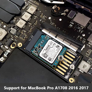 محول SSD جديد من A1708 بطاقة محول NVMe PCI Express PCIE إلى NGFF M2 SSD بطاقة <span class=keywords><strong>M</strong></span>.<span class=keywords><strong>2</strong></span> SSD لـ Macbook Pro Retina 13 بوصة A1708 2016 2017 - Product Image 3