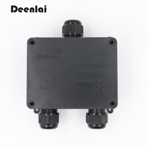 Deenlai 3 Cách Ngoài Trời Không Thấm Nước Nhựa Bao Vây Fsh716 Không Thấm Nước Trường Hợp IP68 Shell Với Cable Tuyến Kết Nối - Product Image 3