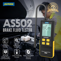 AUTOOL AS502 Outils de diagnostic automobile manuels, détecteur de qualité, testeur numérique de liquide de frein, draper pour voitures européennes