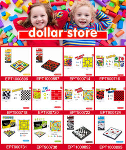 EPT Promotion 1 dollaro articoli giocattoli plastica Tic Tac Toe gioco di scacchi - Product Image 6