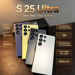 Nuevo Teléfono Inteligente Android 15 S25 Ultra 5G 2026, Doble SIM, Versión Global, Pantalla Grande, Celulares Baratos - Product Image 1
