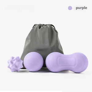 Set 4 Buah Bola Pijat Silikon Profesional (63mm) untuk Pelepasan <span class=keywords><strong>Myofascial</strong></span>, Titik Pemicu & Pereda Plantar Fasciitis - Product Image 4