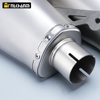 Silencieux AK Escape DB Killer BM S1000 S1000RR S1000R 2010-2014 en acier carbone, système d'échappement de moto, modification, neuf, 1 an