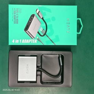 Hub USB C double moniteur 4 1 <span class=keywords><strong>adaptateur</strong></span> 4K pour <span class=keywords><strong>HDMI</strong></span> 1080P <span class=keywords><strong>VGA</strong></span> compatible <span class=keywords><strong>MacBook</strong></span> <span class=keywords><strong>Air</strong></span> \/Pro pour ordinateur portable Dell XPS Surface iMac 5Gbps 100W - Product Image 6