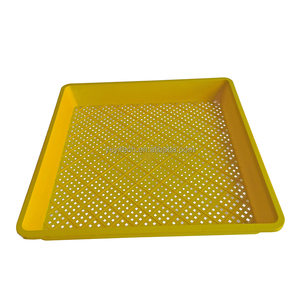 10 20 PP Plastique Injection Hydroponique Micro Vert Fourrage Haricot <span class=keywords><strong>Orge</strong></span> Germes Croissance Maille Plateaux De Germination Plateaux - Product Image 6