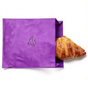 <b>White</b> Brown Kraft Food-Grade Greaseproof Waterproof Laminated Eco-Friendly Biodegradable Stand-Up <b>Paper</b> <b>Bags</b> - Product Image 1