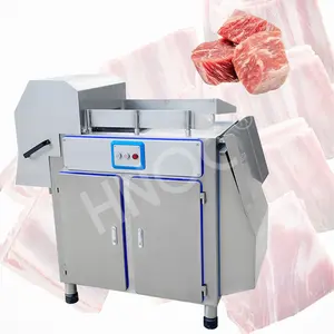 HNOC Frozen Chicken Beef Meat Dicer Cut Machine Duck Meat Dice Machine Cube Cutter with Bone