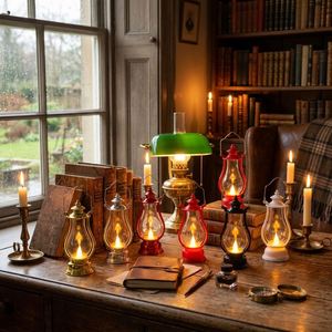 Meilleure Vente : Lanterne à Huile LED Rétro Suspendue, Lampe à Bougie pour Noël, Mariage, Nouvel An, Fêtes, Décoration de Vacances, Livraison Rapide - Product Image 6