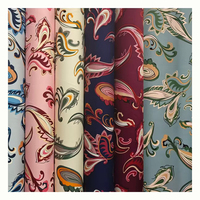 Échantillon gratuit de tissu tissé en rayonne 100% imprimé de 150 cm de largeur, teinture tie-dye pour robe et pyjama, Somalie