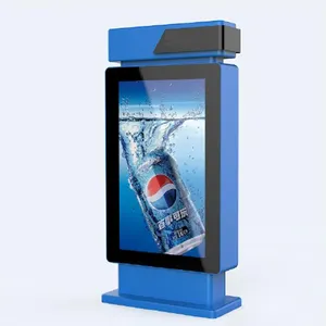 Segnaletica digitale impermeabile all'aperto e display LED LCD Freestanding stazione degli autobus di pubblicità cartellone schermo Touch chiosco SDK