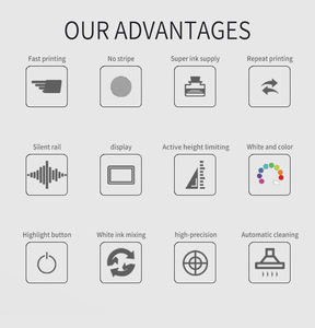 High-Resolution <strong>3D</strong> A3UV Desktop <strong>Inkjet</strong> Printer Small PVC Plastic &amp; Metal UV&amp;DTF Adhesive Digital <strong>Inkjet</strong> for Small Spaces - Product Image 5