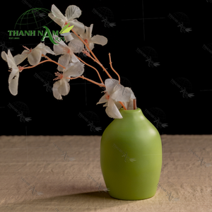 Vase en bambou Flore vietnamien support de fleurs en bambou décoratif écologique pour la maison et le café - Product Image 6