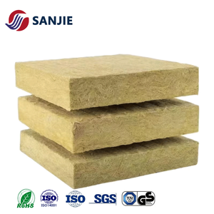 Vente en gros usine : Panneau de laine de roche de basalte, carré, moderne, 80 kg/m³, 50 mm, 100 mm, isolation murale extérieure, ignifuge - Product Image 3