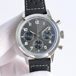 นาฬิกาโครโนกราฟสายหนังหรูหราไฮเอนด์ขายดีที่สุดสำหรับนักธุรกิจ - Product Image 5