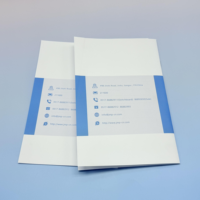 Catalogues personnalisés en papier d'art, livrets pliés, menus, livres en papier couché, reliure parfaite, couverture rigide, impression offset promotionnelle