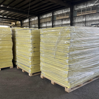 Panneau de conduit HVAC épais de 1 pouce, non inflammable, conforme à la norme américaine ASTM E84, avec isolation en fibre de verre FSK et tissu noir pour système de ventilation