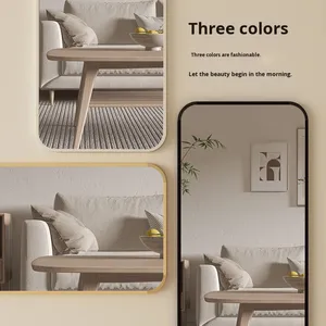 Gương trang điểm ba chiều treo tường/gương đứng toàn thân cho phòng ngủ nữ thời thượng, dùng cho nhà ở - Product Image 4