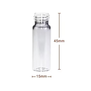 Flacons d'autoéchantillonneur en verre transparent de 4 ml pour analyse par chromatographie en laboratoire, avec bouchon à vis 13-425 pour HPLC - Product Image 5