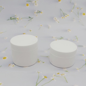 Tarro Redondo Multicapacidad para Cosméticos, Color Verde Claro y Blanco, para Crema Corporal, Crema para Ojos y Producción de Cosméticos Artesanales - Product Image 6