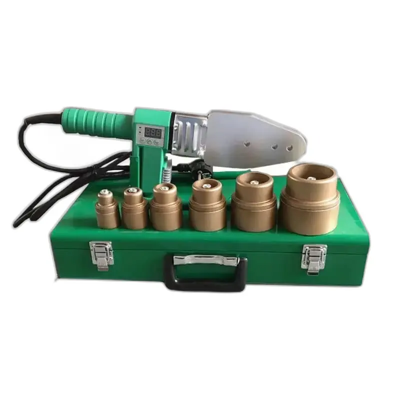 Portable PPR Water Pipe Heat Welding Machine Powered Plastic Tube Welder 220V Rated Voltage