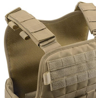 Gilet de transport de plaque Molle tactique Gilet d'entraînement respirant ultra-léger d'extérieur Gilet tactique
